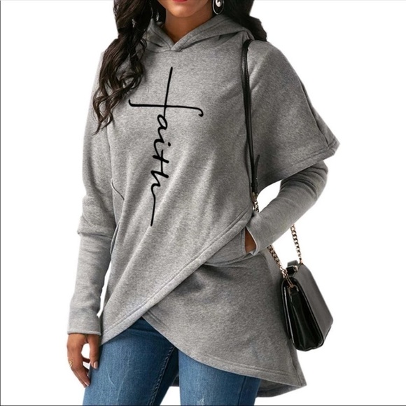 FAITH Hoodie Sweatshirt. - Picture 2 of 11